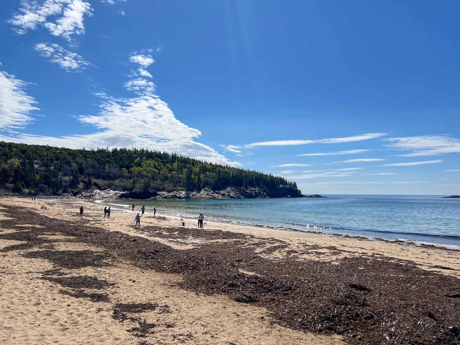 Sand Beach in Acadia National Park, Maine