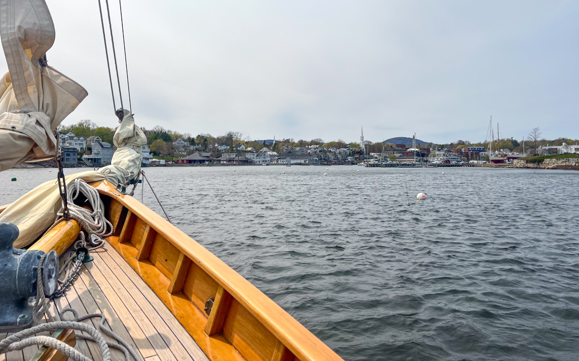 Crusing Aboard the Schooner Olad in Camden, Maine