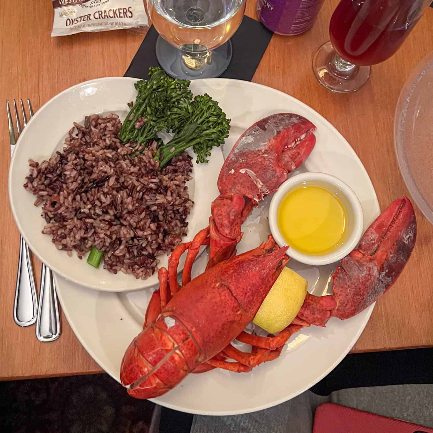 Going for a lobster dinner at Galyn's is one of the best things to do in Bar Harbor