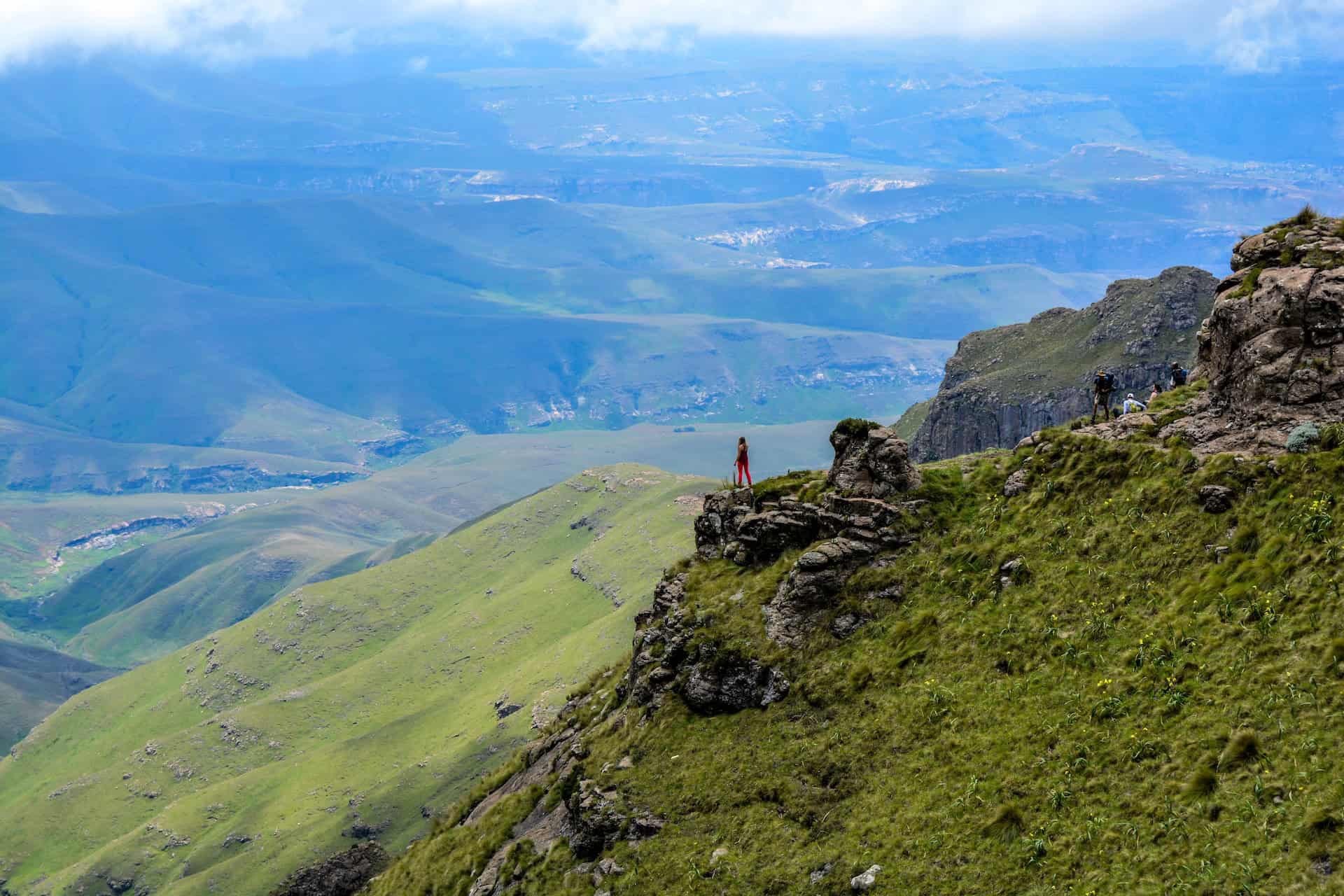 Hiking in Drakensberg Mountains (photo: Dannii Coughlan)