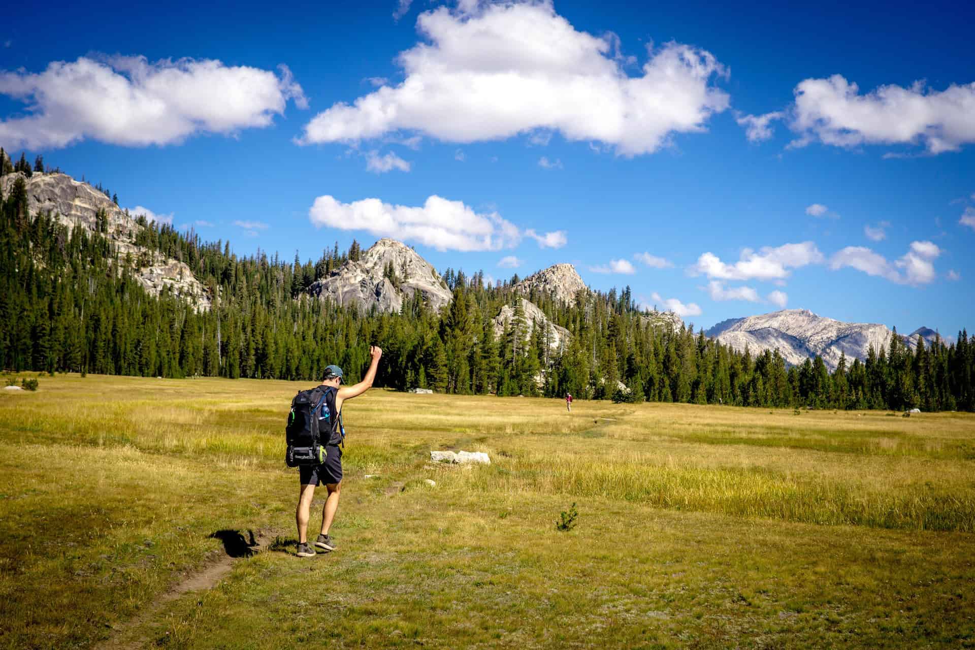 Backpacking in Tuolumne Meadows, California (photo: Aaron Thomas)