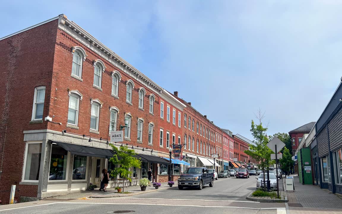 Rockland brick buildings