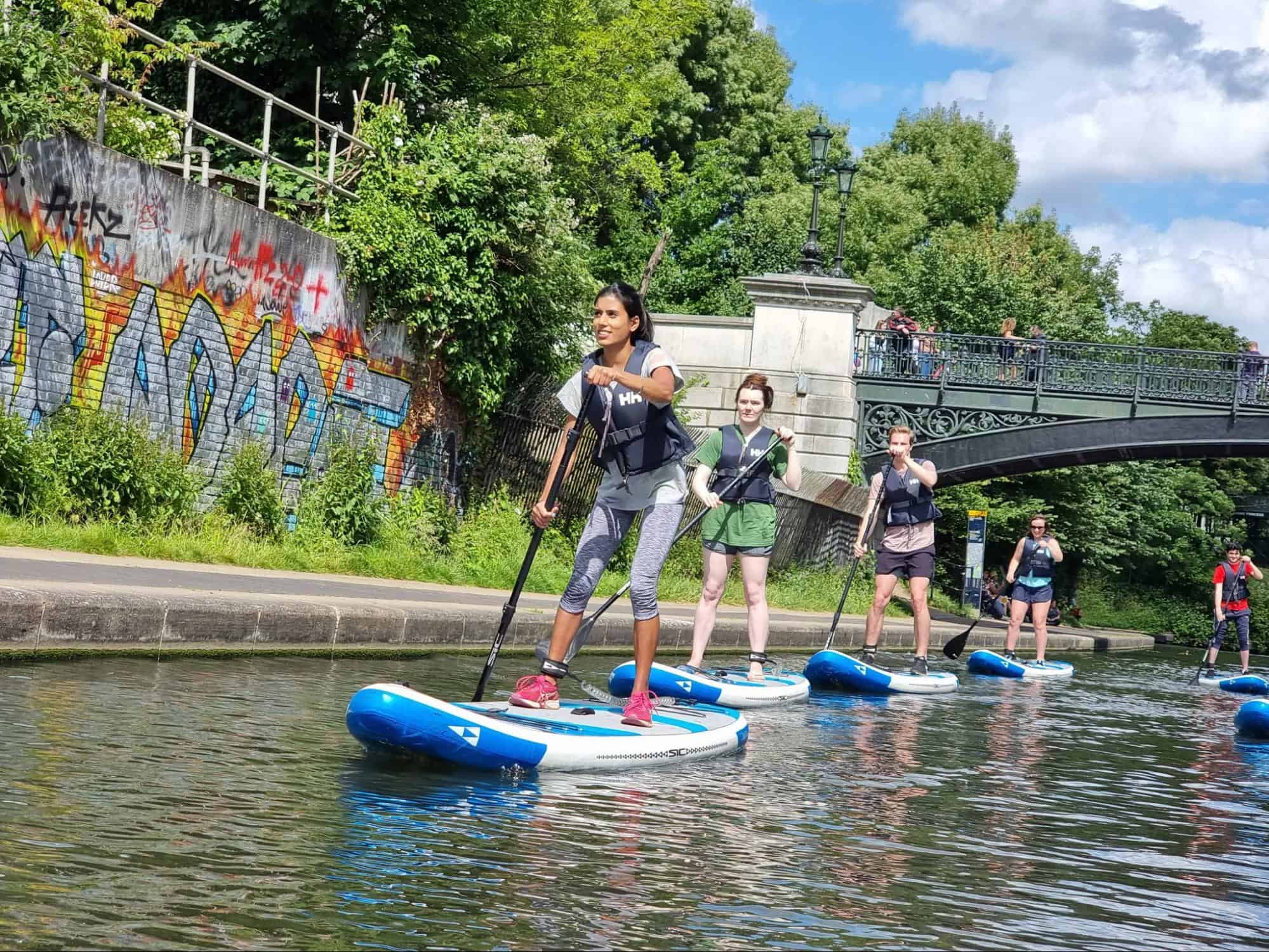 Camden Town (photo courtesy of Paddleboarding London)