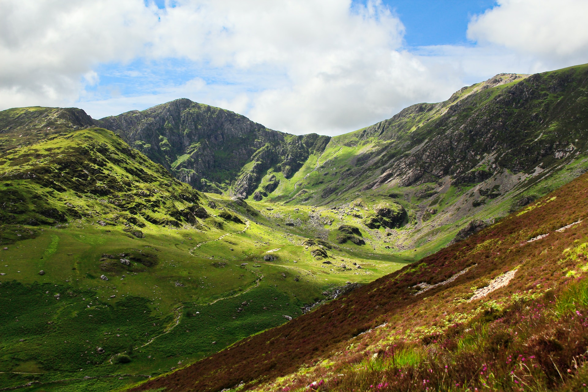 View of Cader Idris, a mountain in Snowdonia, Wales (photo: Jacob Capener)