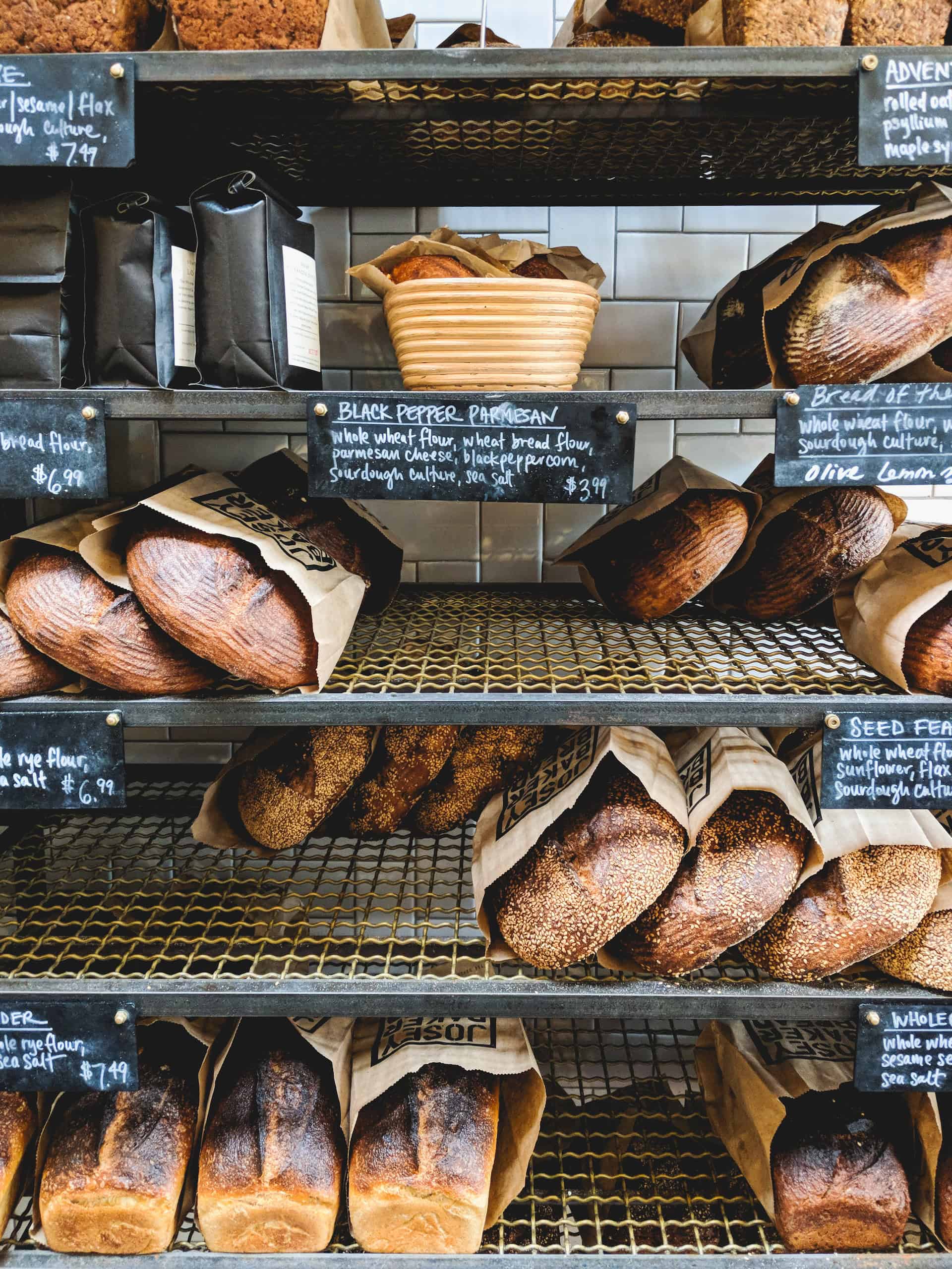 Artisinal bread at The Mill in San Francisco (photo: Dan Gold)