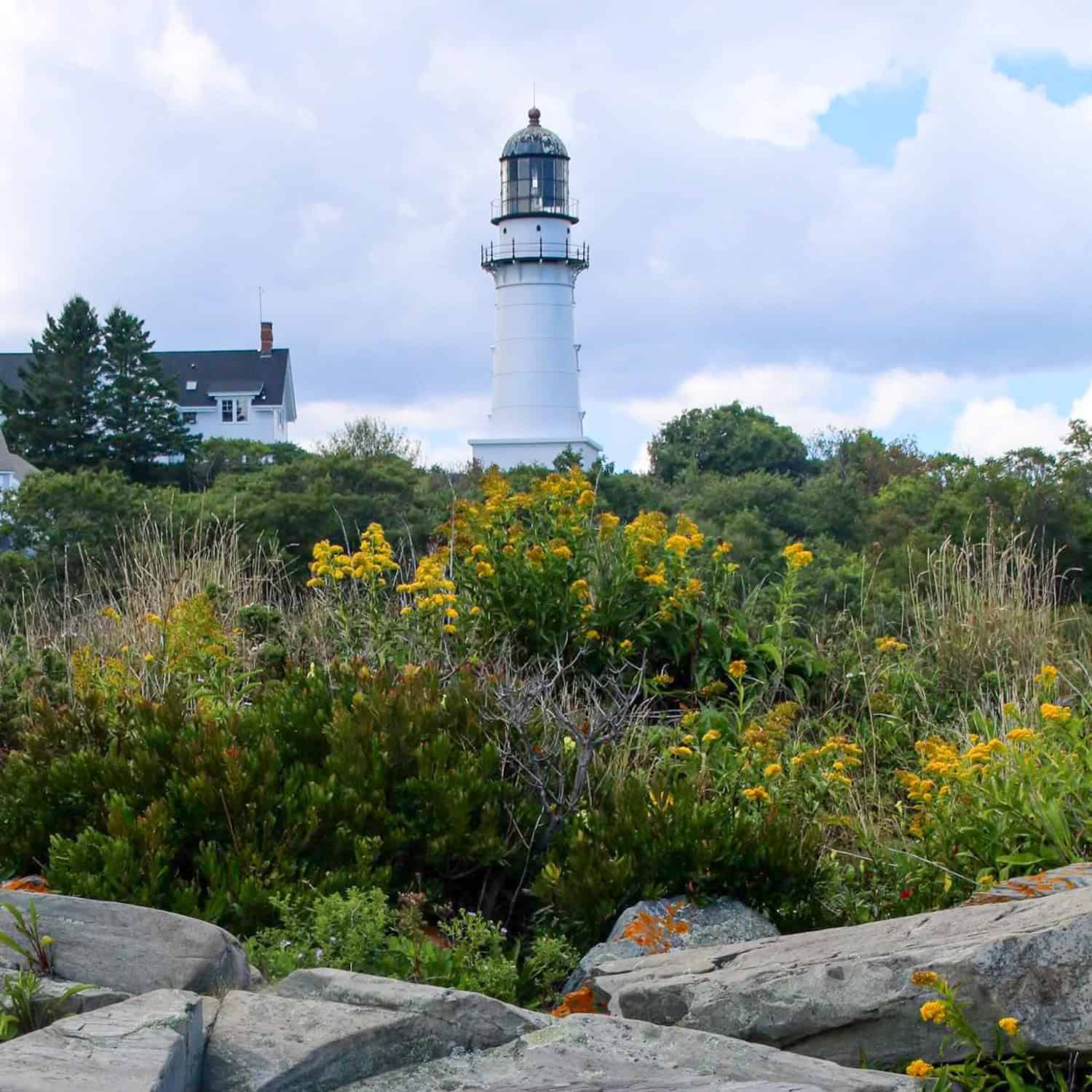 Cape Elizabeth Light East Tower (photo by Kelly Lemons)