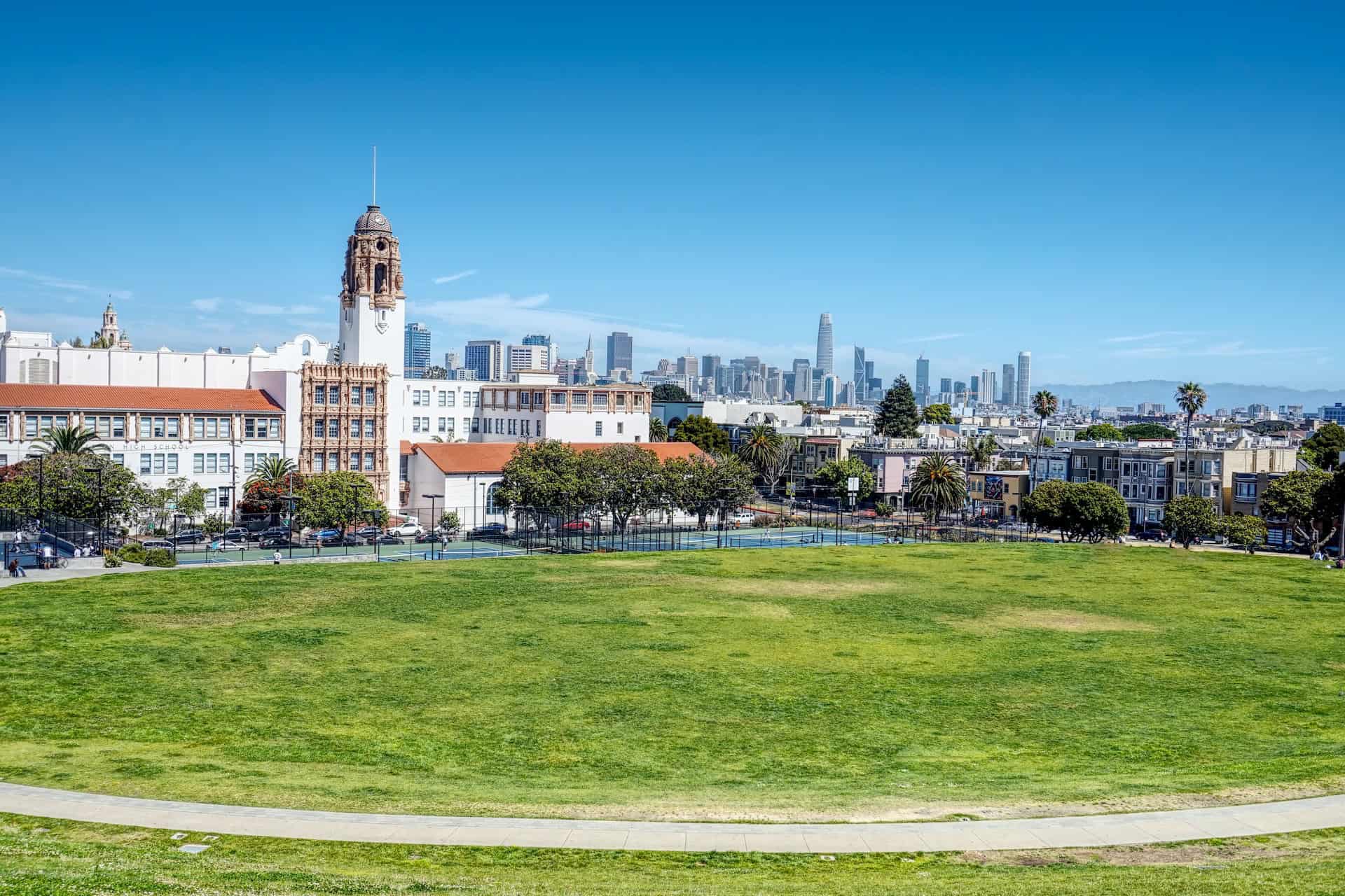 Mission Dolores Park in San Francisco (photo: Richard James)