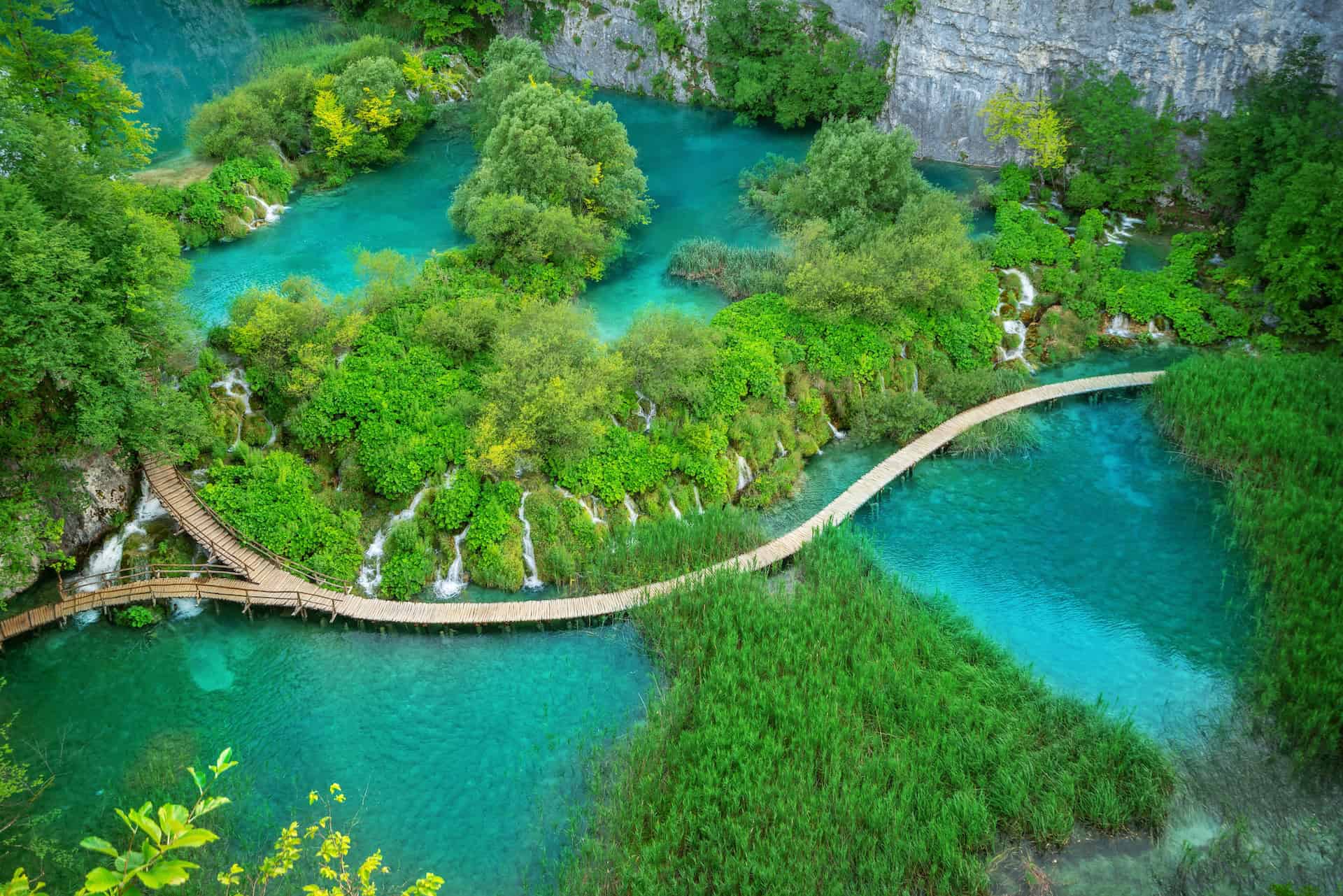 Plitvice Lakes National Park is one of the best places to go backpacking in Croatia (Getty Photo Licensed under the Unsplash+ License)