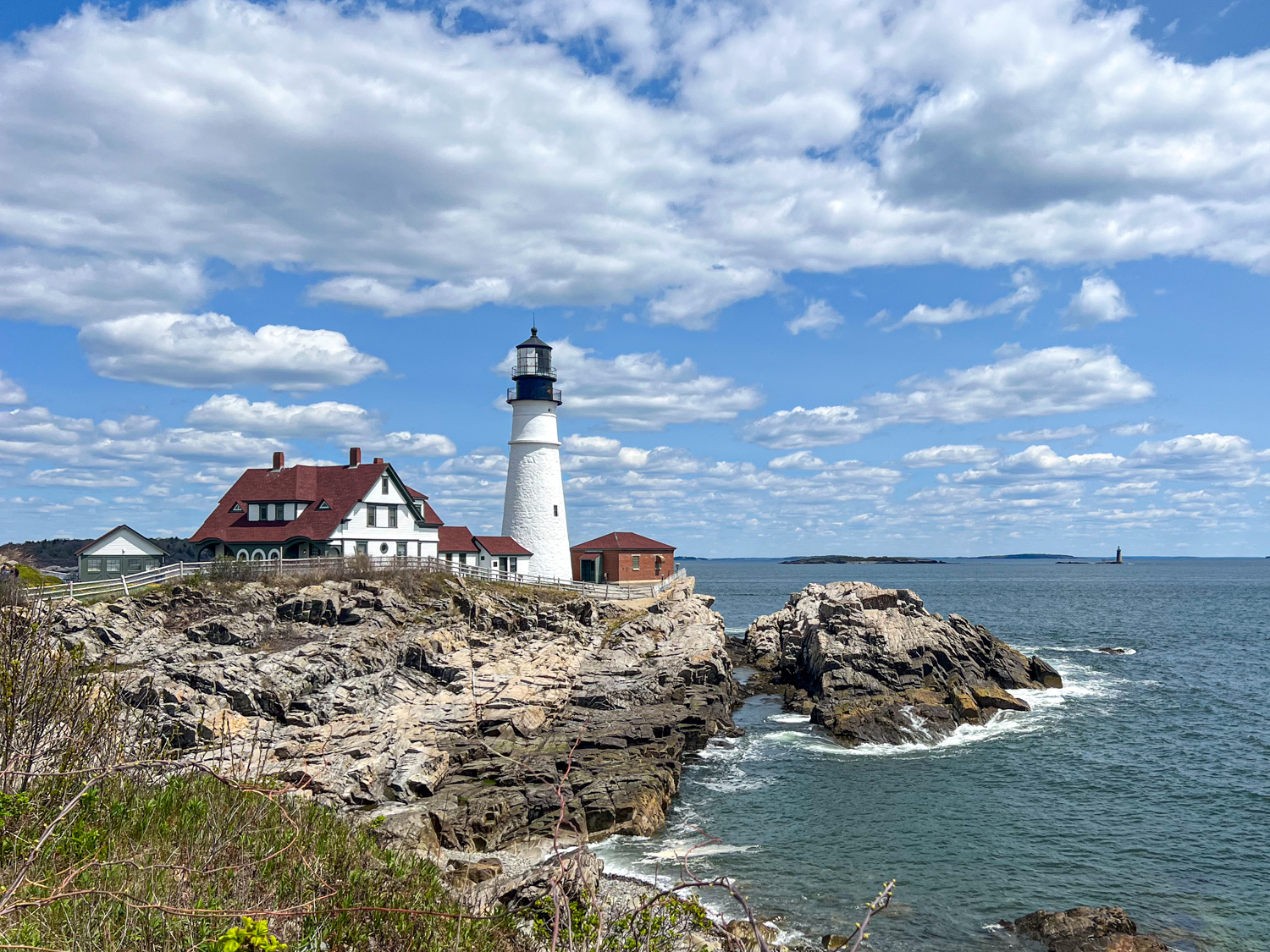 Portland Head Light is the most photographed of Maine's lighthouses