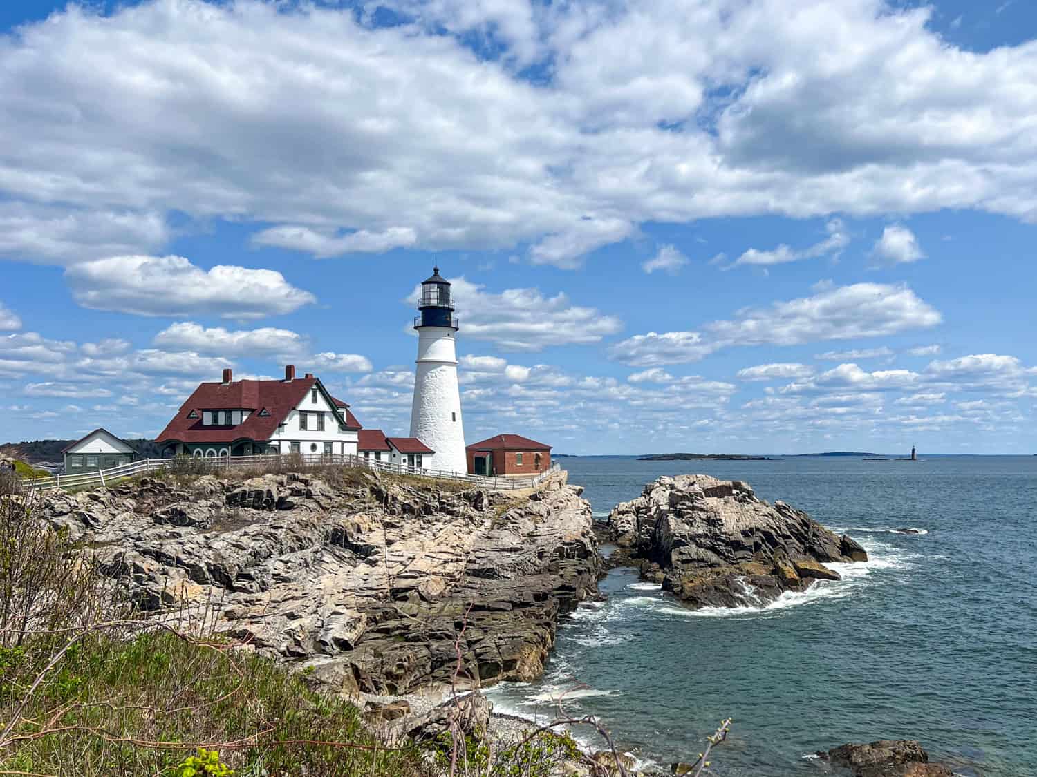 Portland Head Light is the most photographed of Maine's lighthouses