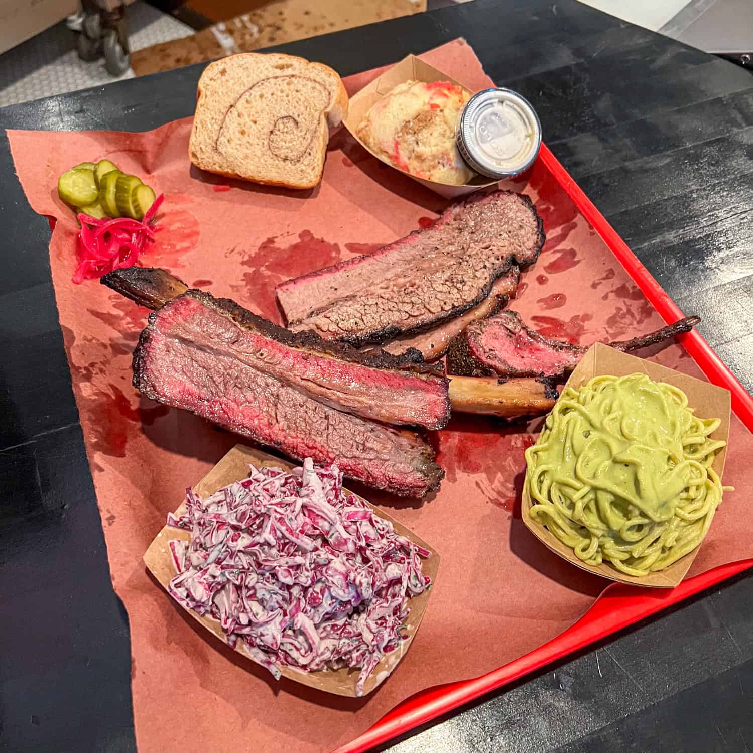 Barbs-B-Q beef rib and brisket in Lockhart, TX