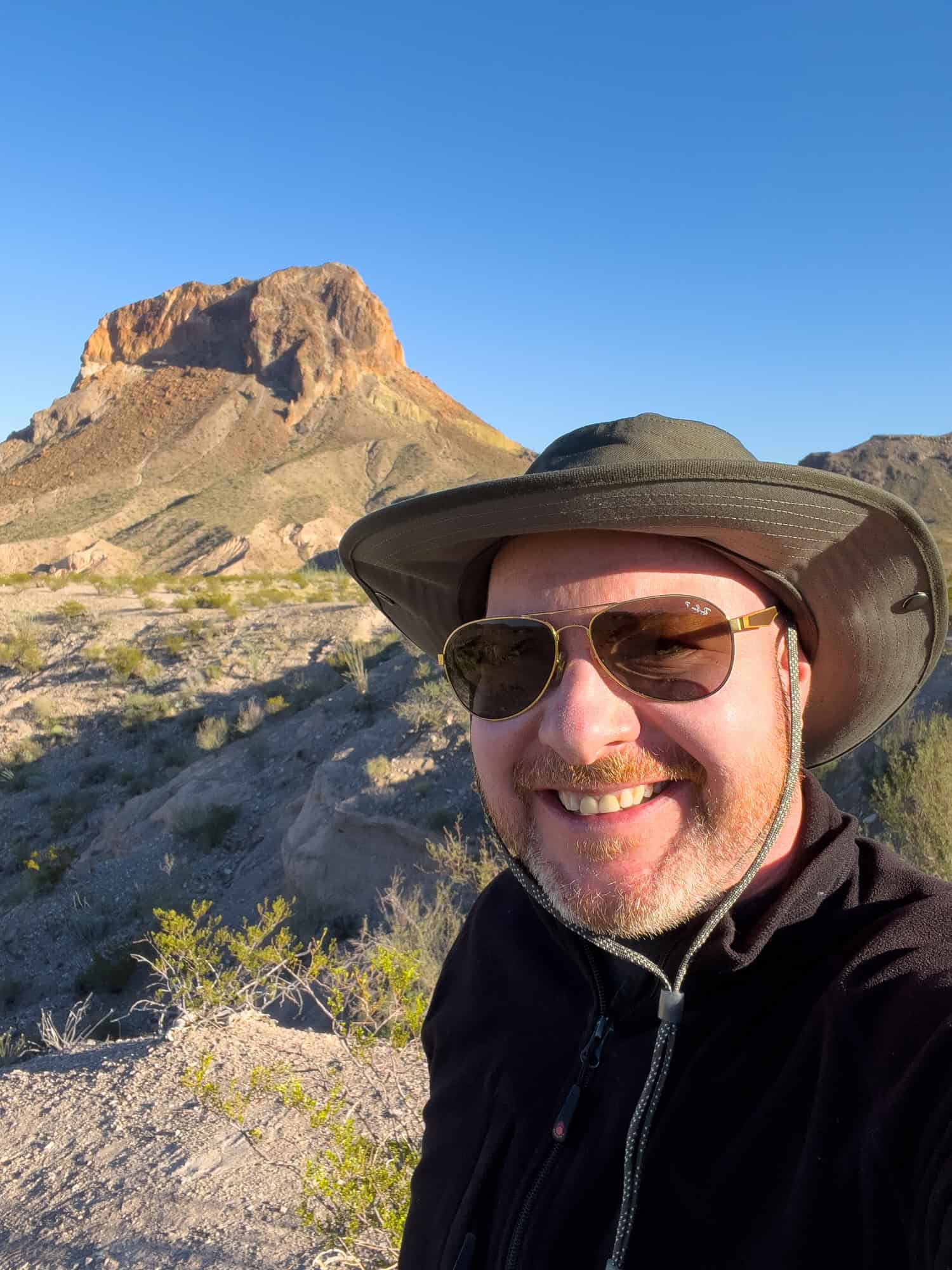 Dave in Big Bend National Park, West Texas