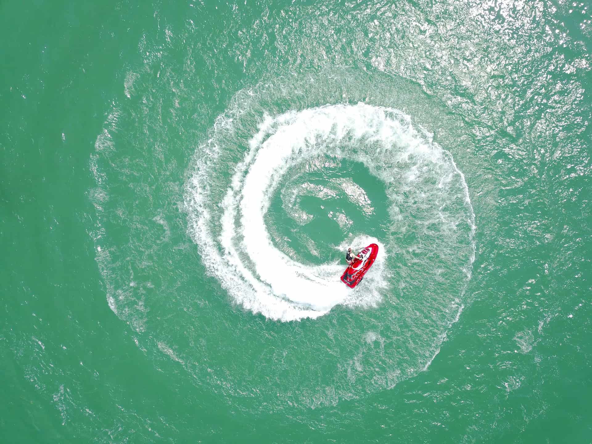 Jetskiing Bear Lake (photo: Brandon Nelson)