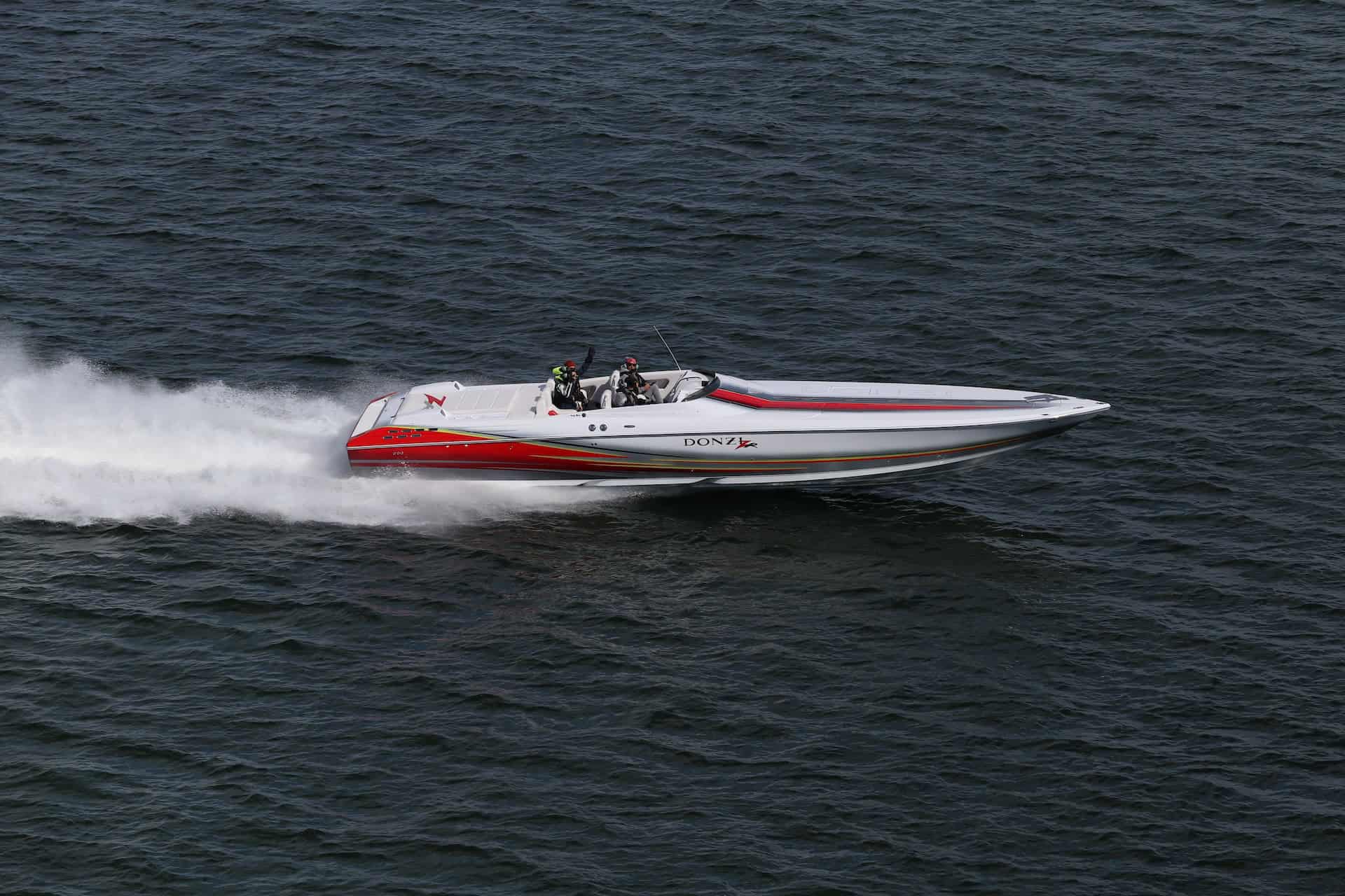 Speedboat in Sweden (photo: Paul Byrne)