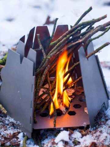 Hexagon Wood Stove.
