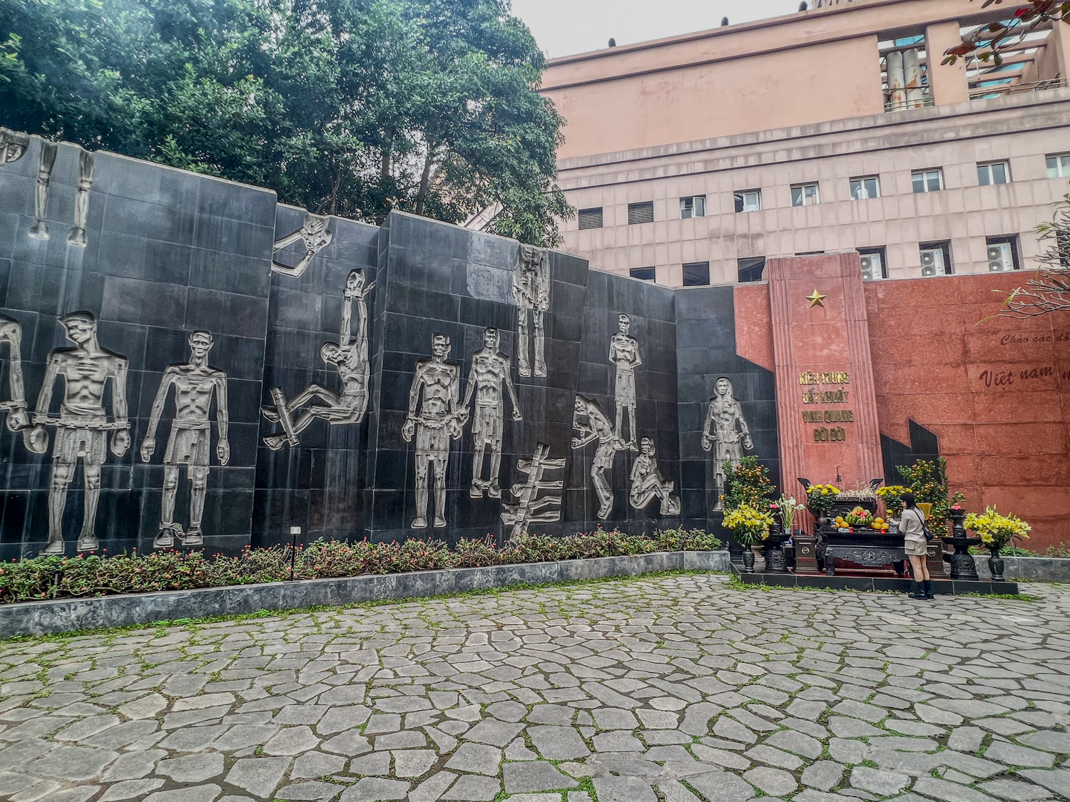 Memorial at Hoa Lo Prison Museum (Hanoi Hilton)