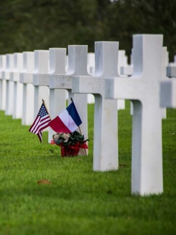 Normandy American Cemetery (photo: Richard Hedrick).