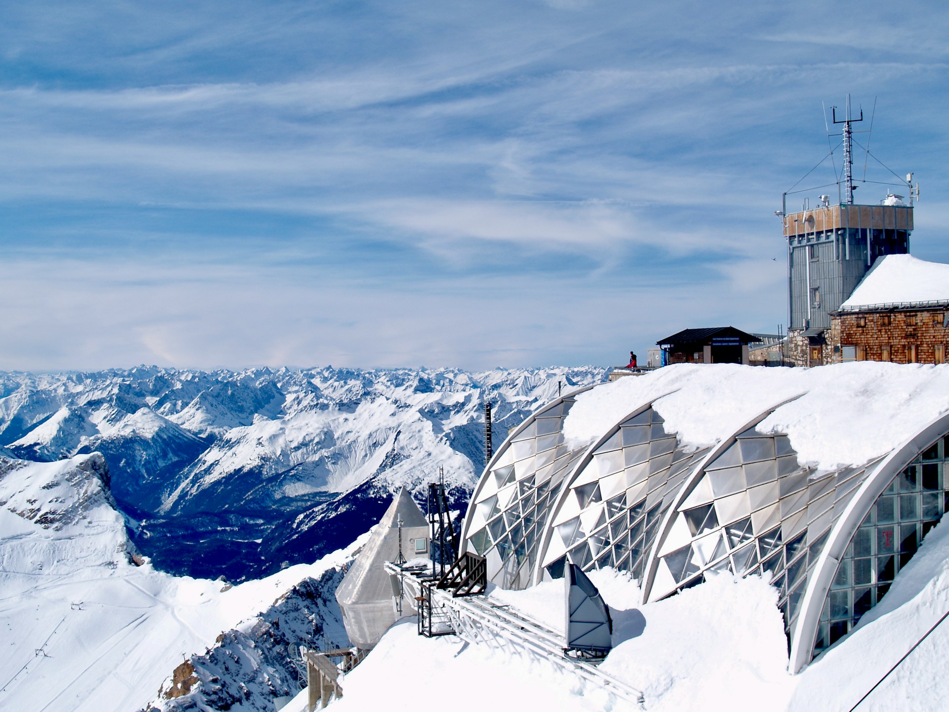 View from the top of Zugspitze (photo: Peter Burdon)
