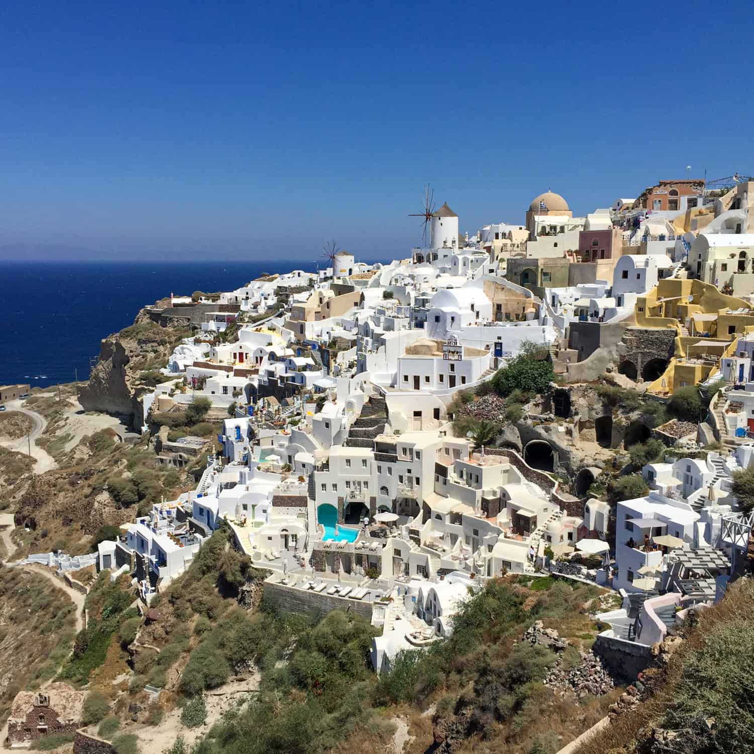 Include the village of Oia on your 3-day itinerary for Santorini.