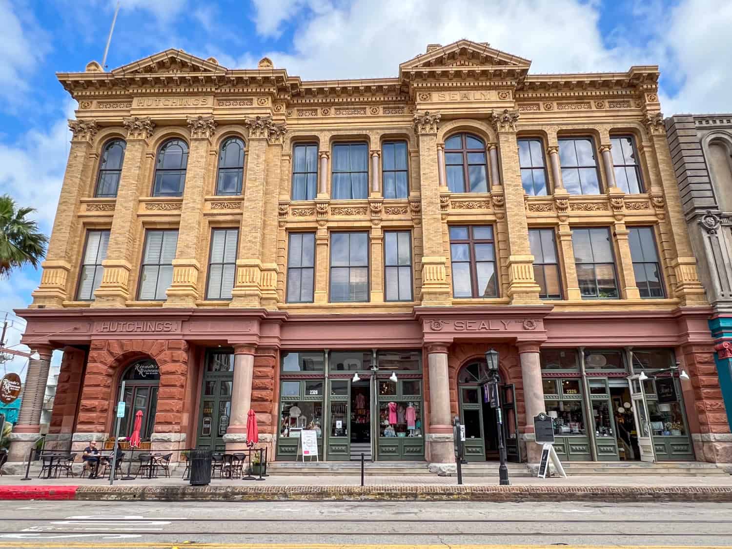 The Hutchings?Sealy Building on on The Strand in Galveston.