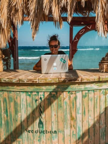 Beach life (photo by Peggy Anke).