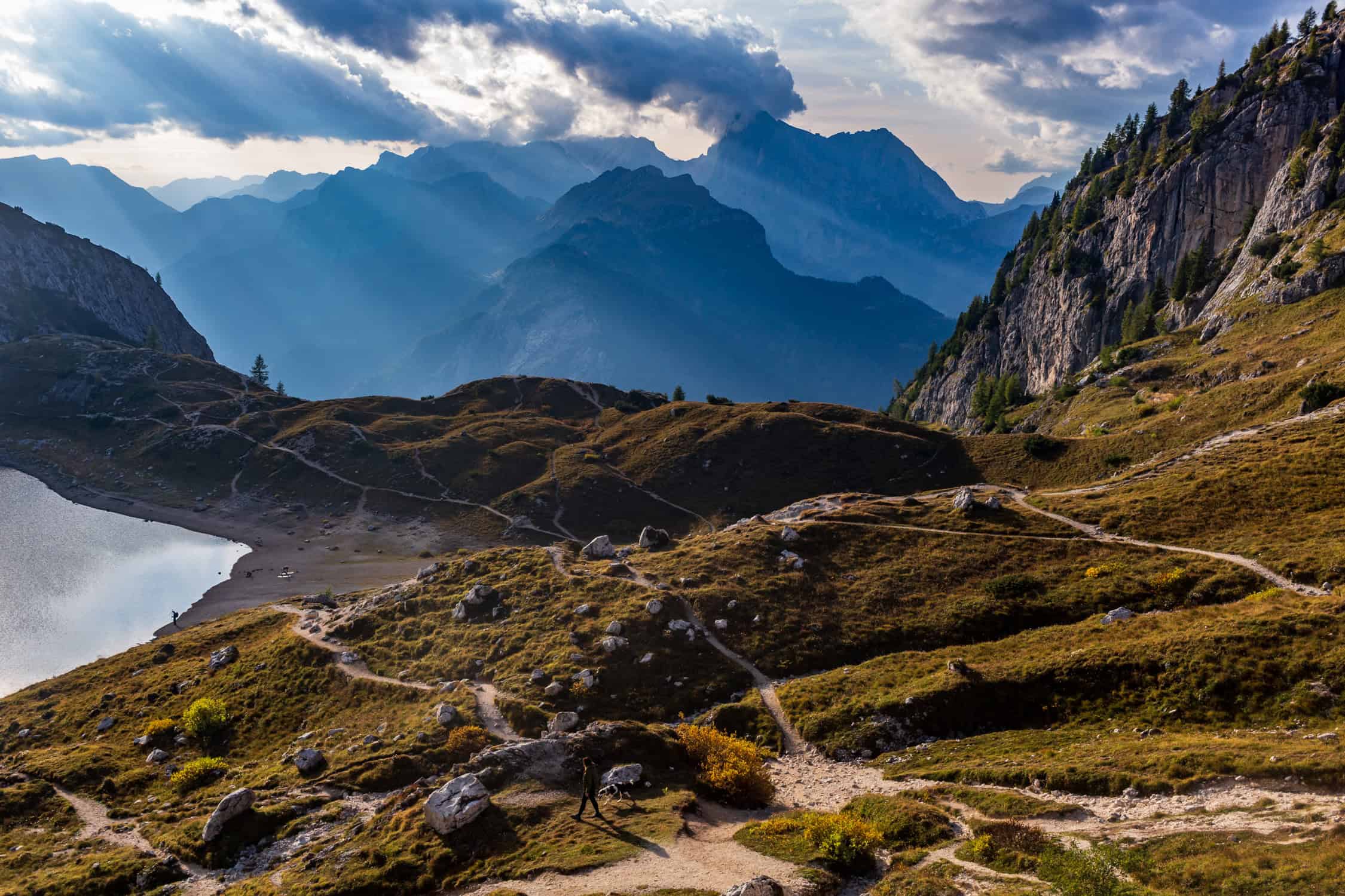 Mountain photography in Italy: Lago Coldai