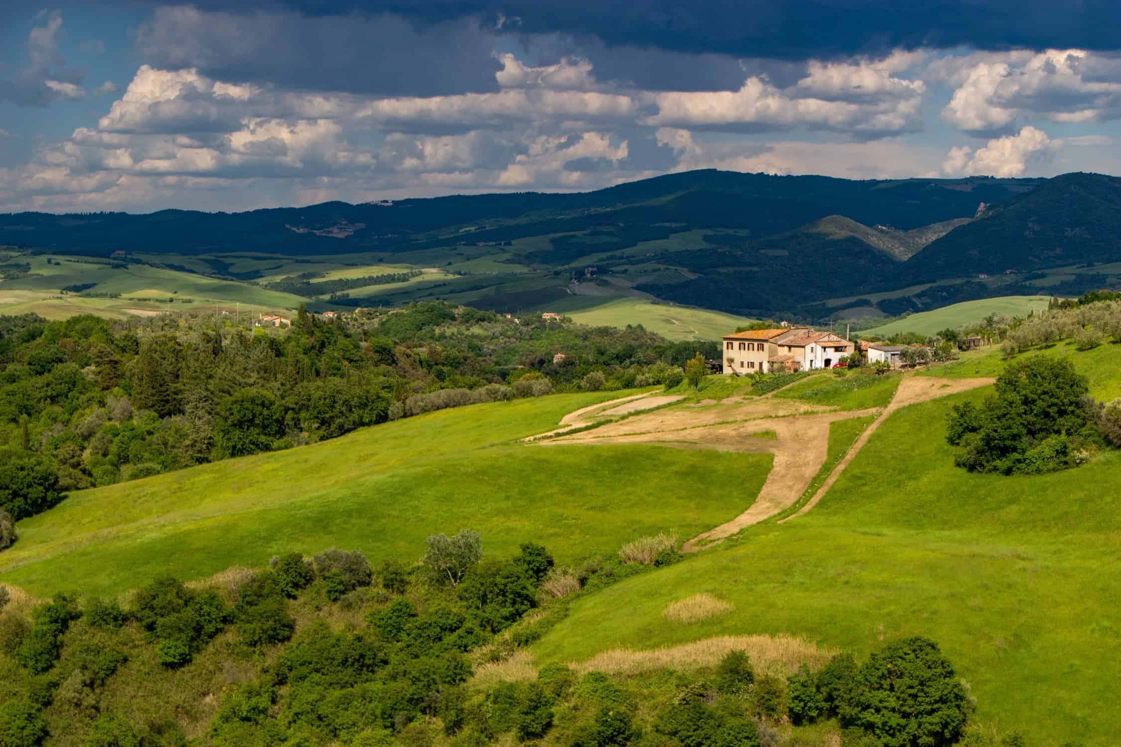 Tuscan house near to Volterra.
