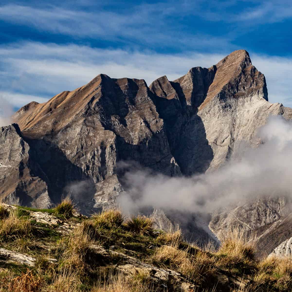Monte Sagro in Alpi Apuane.