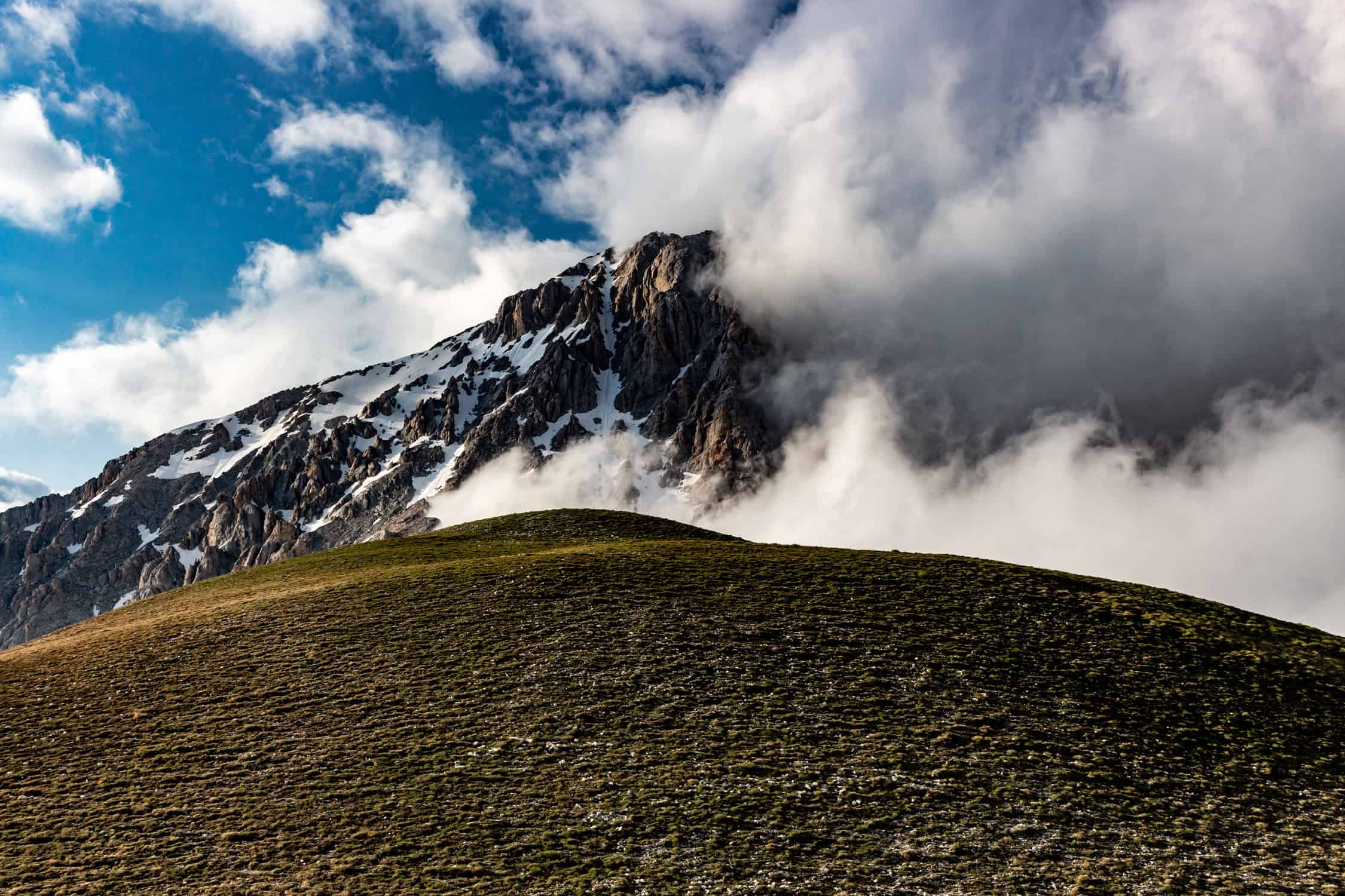 Gran Sasso, Italy.