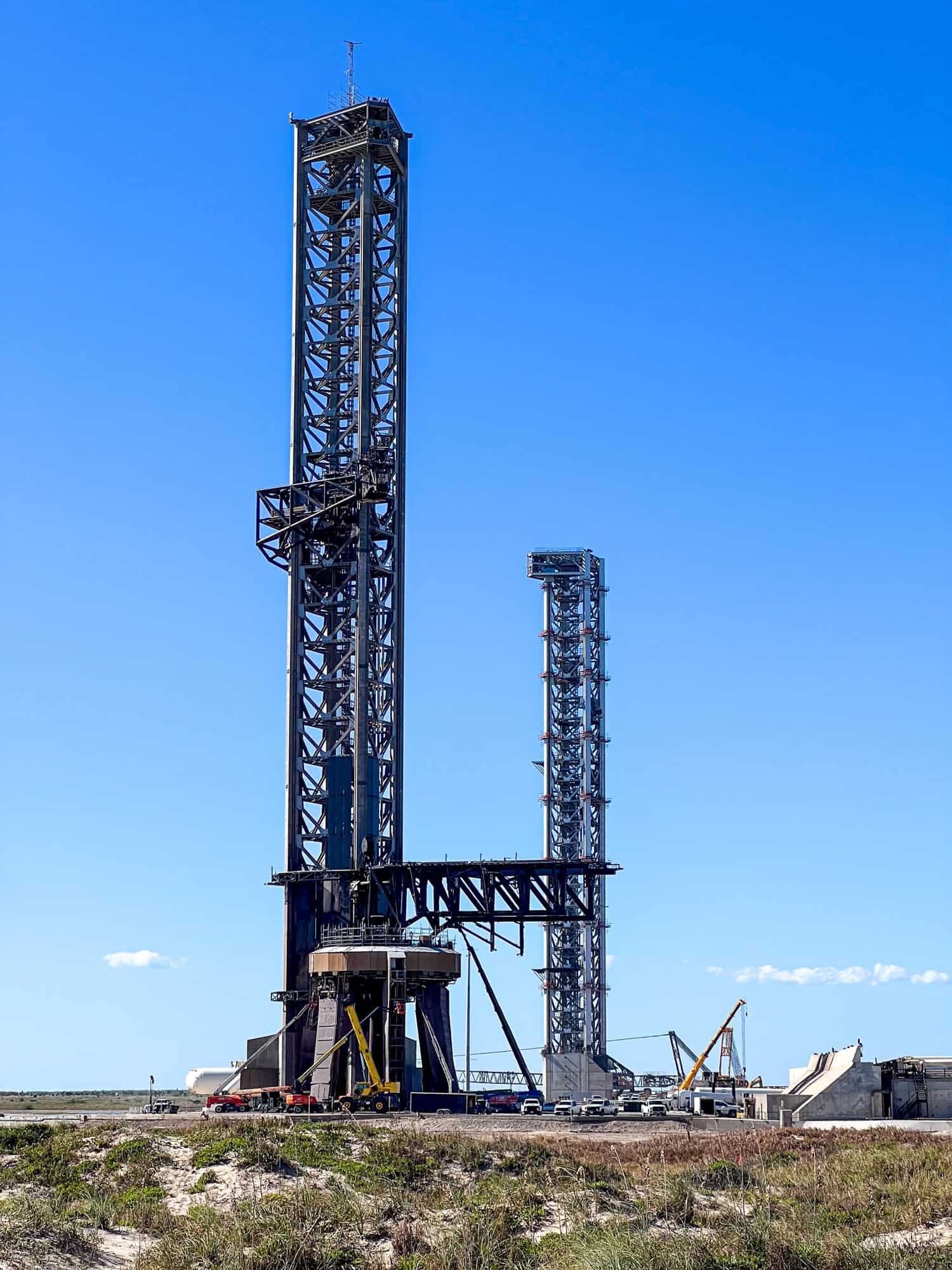 SpaceX Starship Orbital Launch Pad.