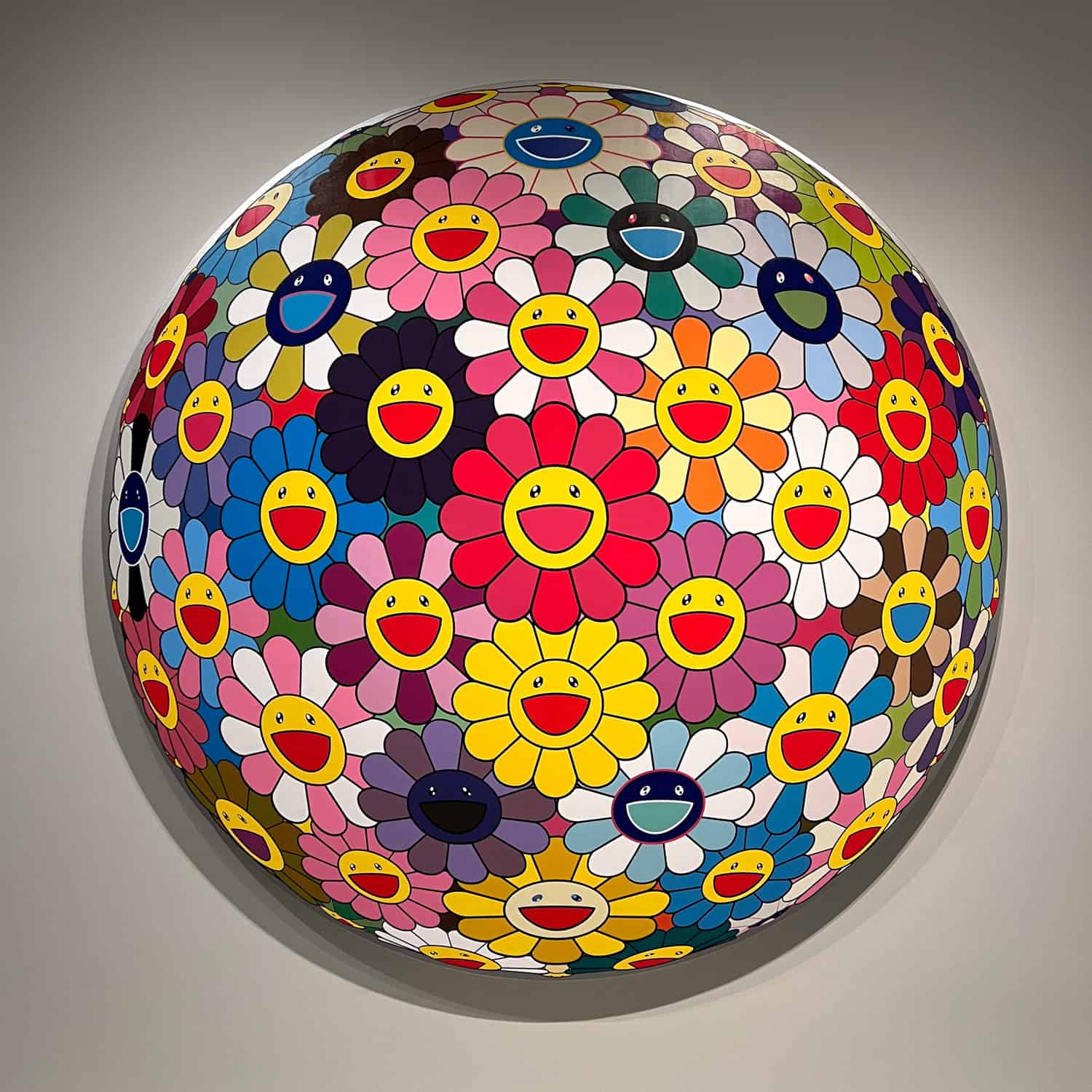 Flower Ball by Takashi Murakami.