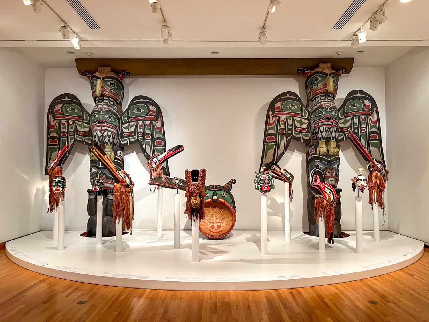Indigenous sculptures.
