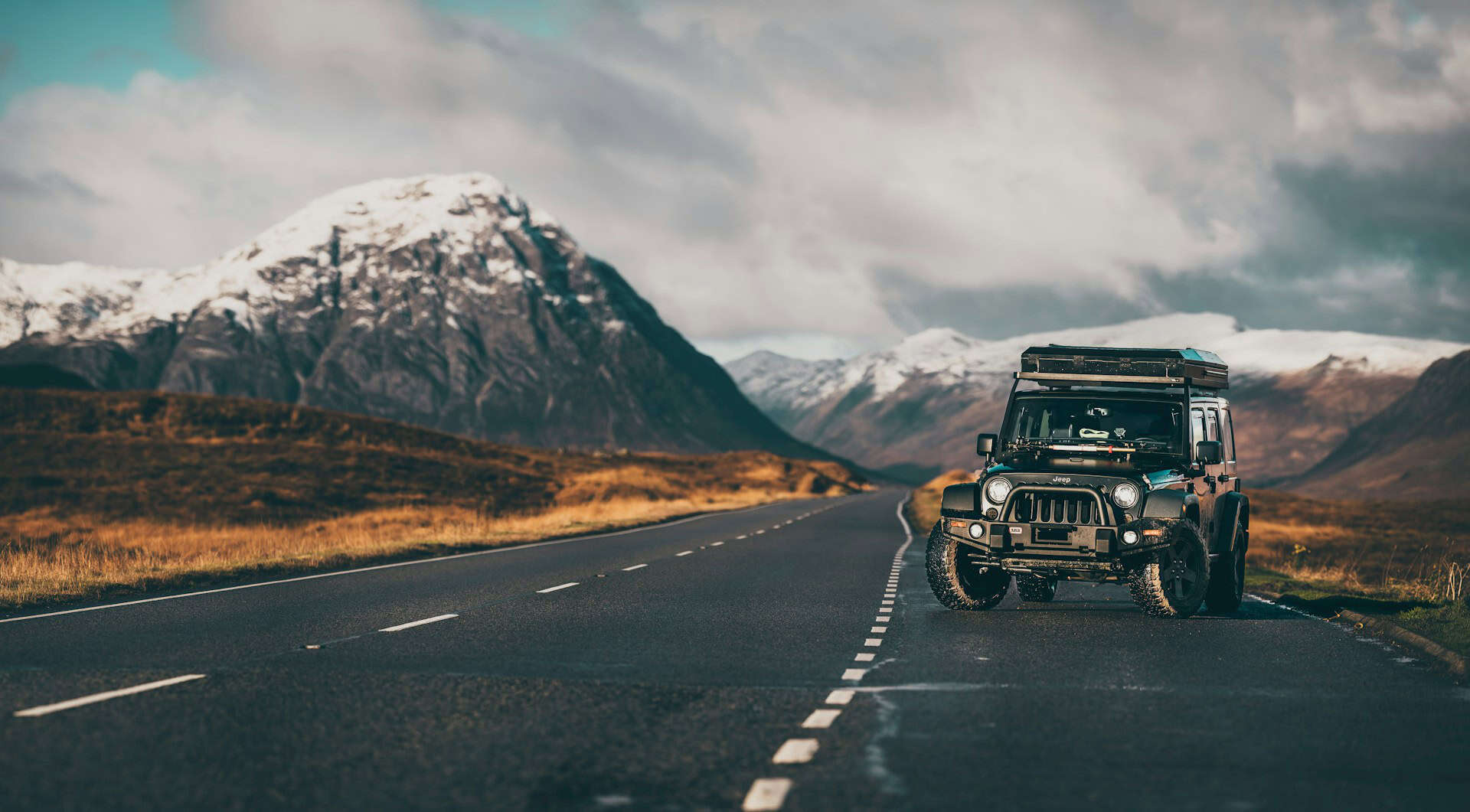 A Jeep on the North Coast 500 (photo: Thomas Tucker).