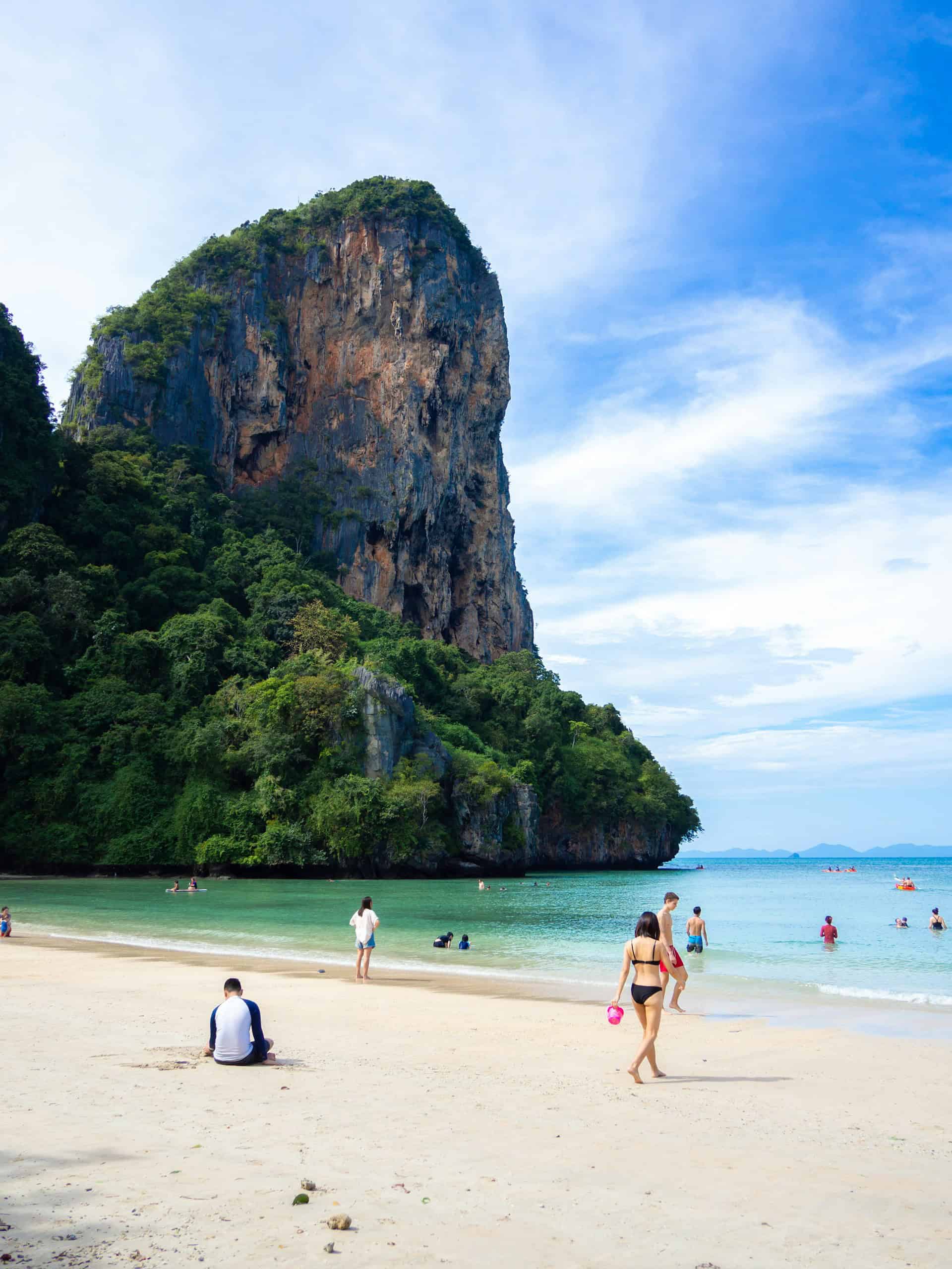 On the beach in Krabi, Thailand (photo: Yoav Aziz, Unsplash).