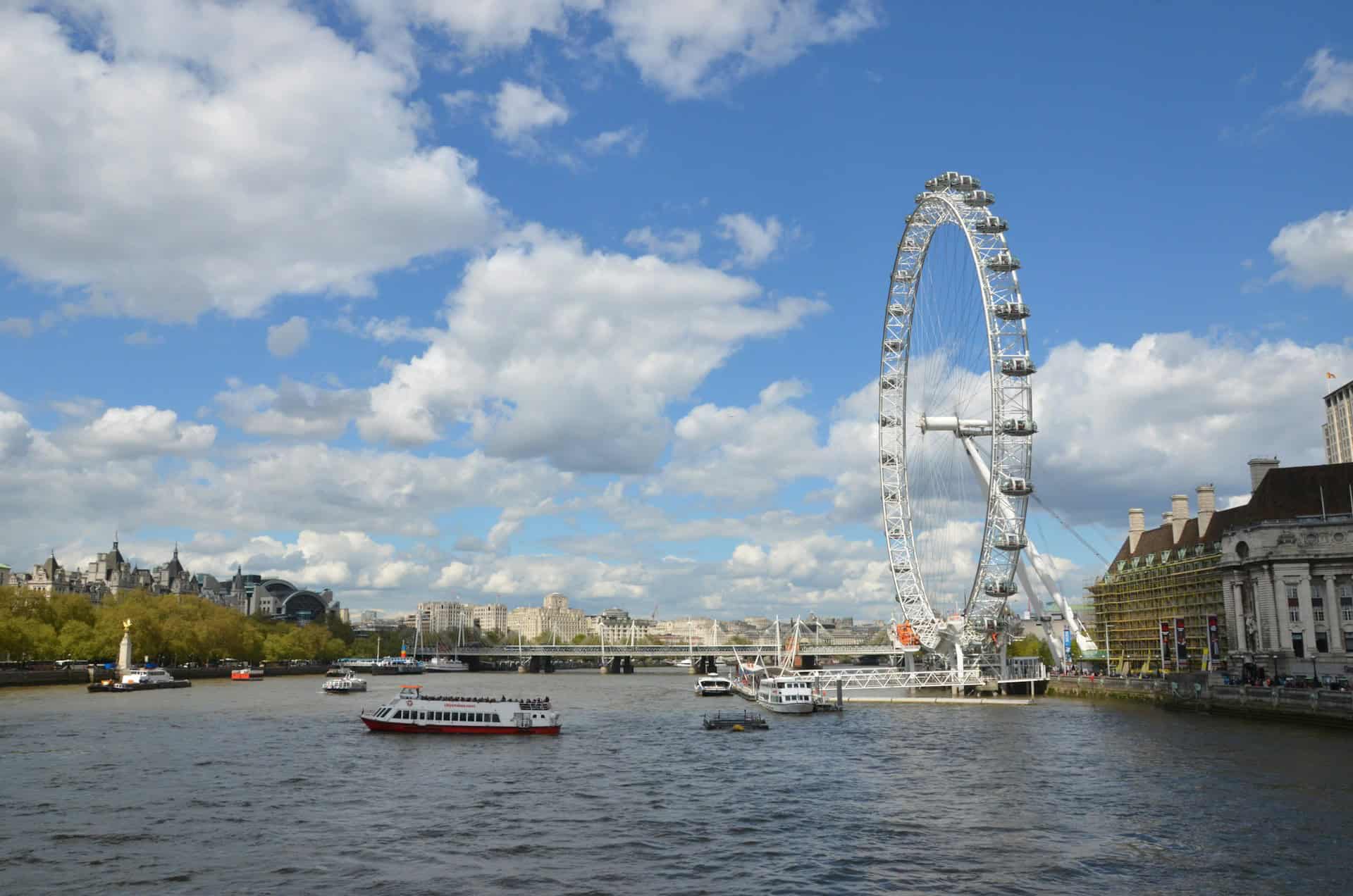 The London Eye on the River Thames (photo: Zeynep Elif Ozdemir, Unsplash).