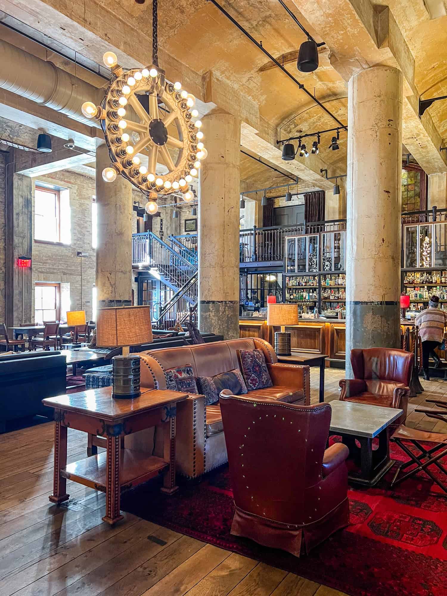 Sternewirth bar in the Hotel Emma at the Pearl.