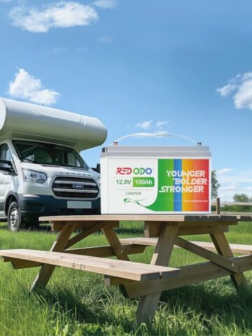 Redodo Lithium RV battery.