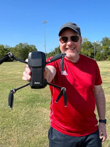 Ruko U11MINI drone 4K (photo by Kelly Lemons).