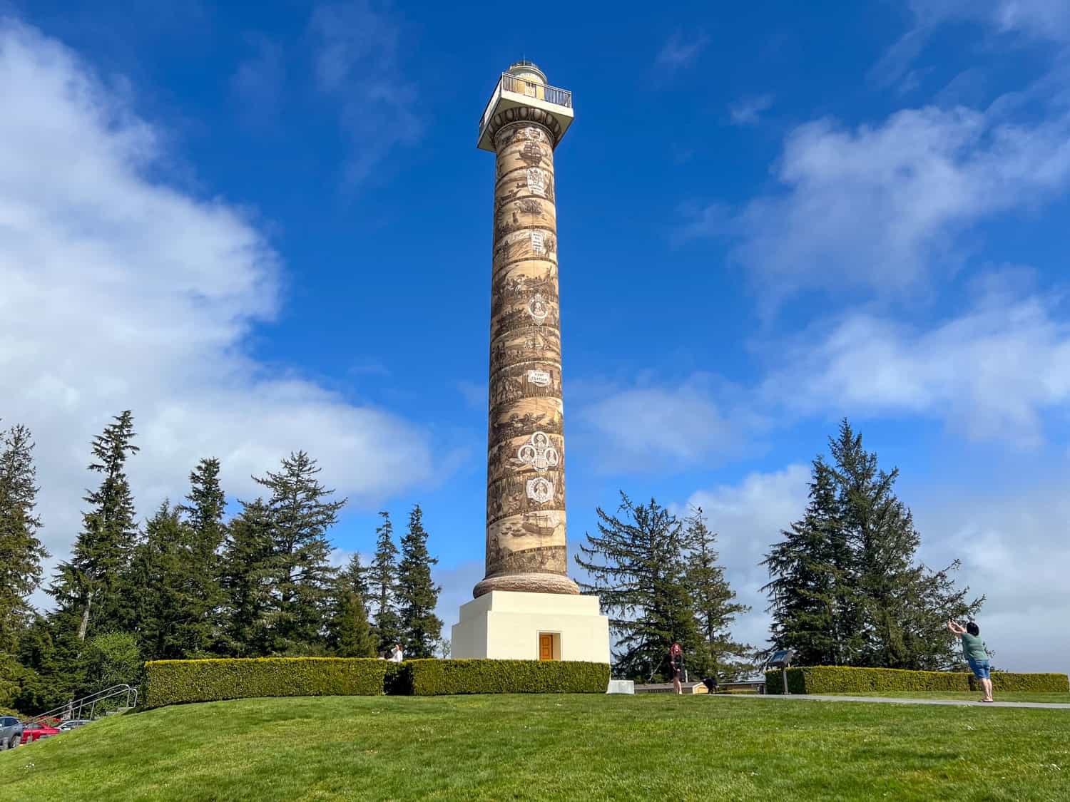 The Astoria Column. The Astoria Column.