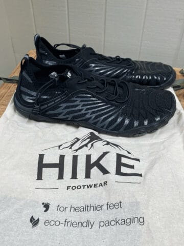 Hike Footwear's barefoot shoes.