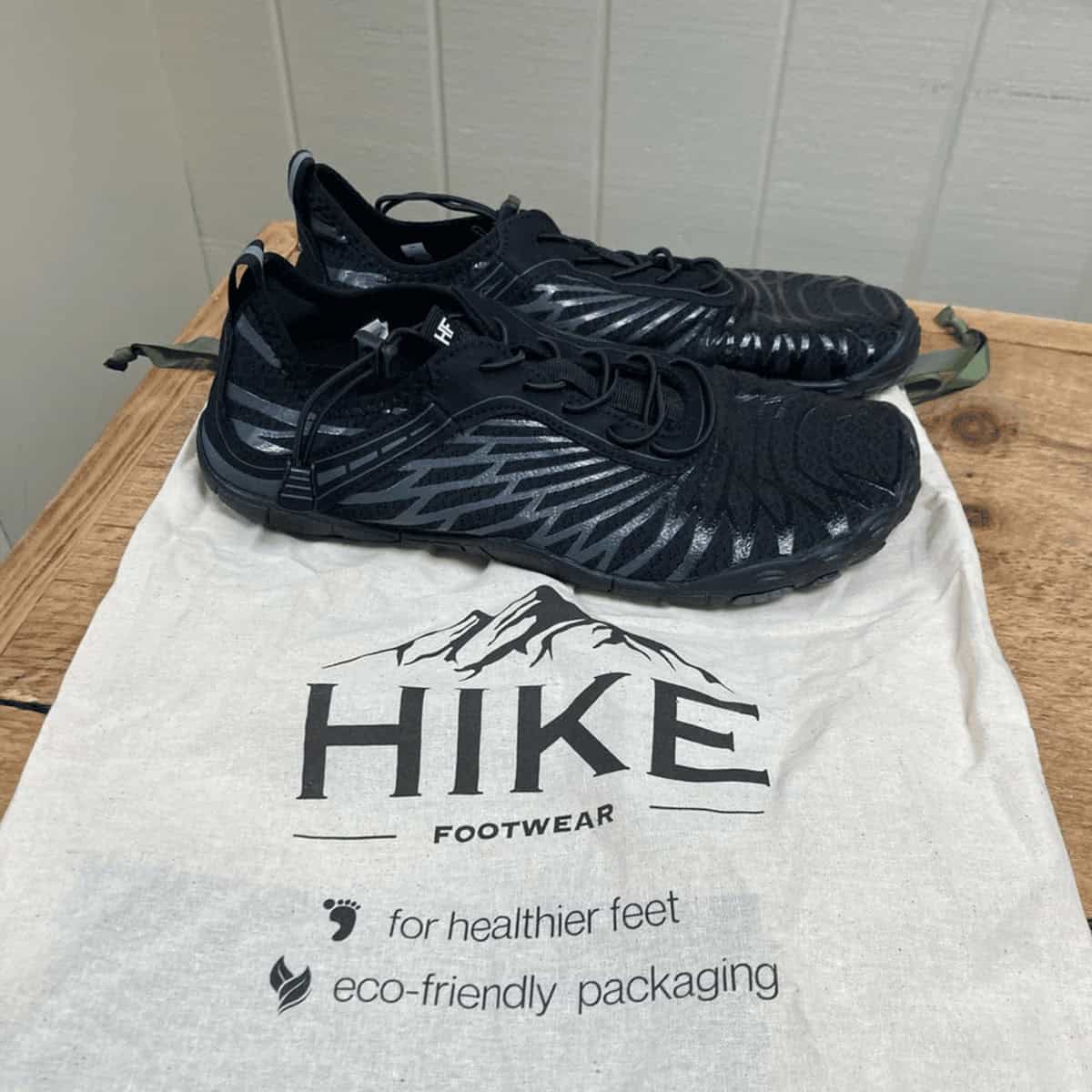 Hike Footwear's barefoot shoes.