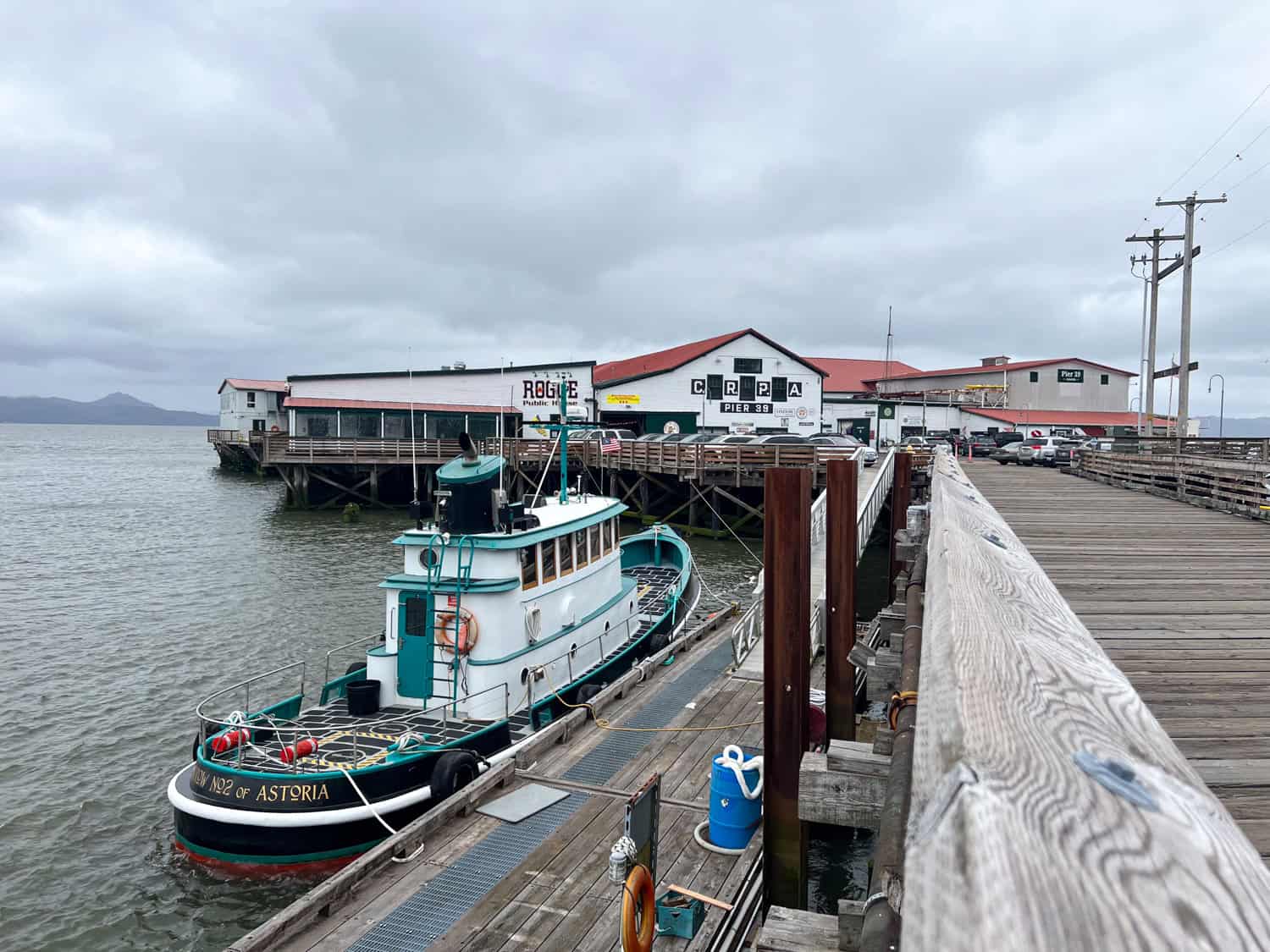 Pier 39 in Astoria, Oregon. Pier 39 in Astoria, Oregon.