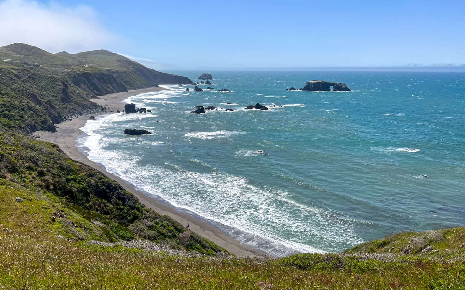 Blind Beach and Arched Rock in Sonoma, California, served as the final Goonies filming location.
