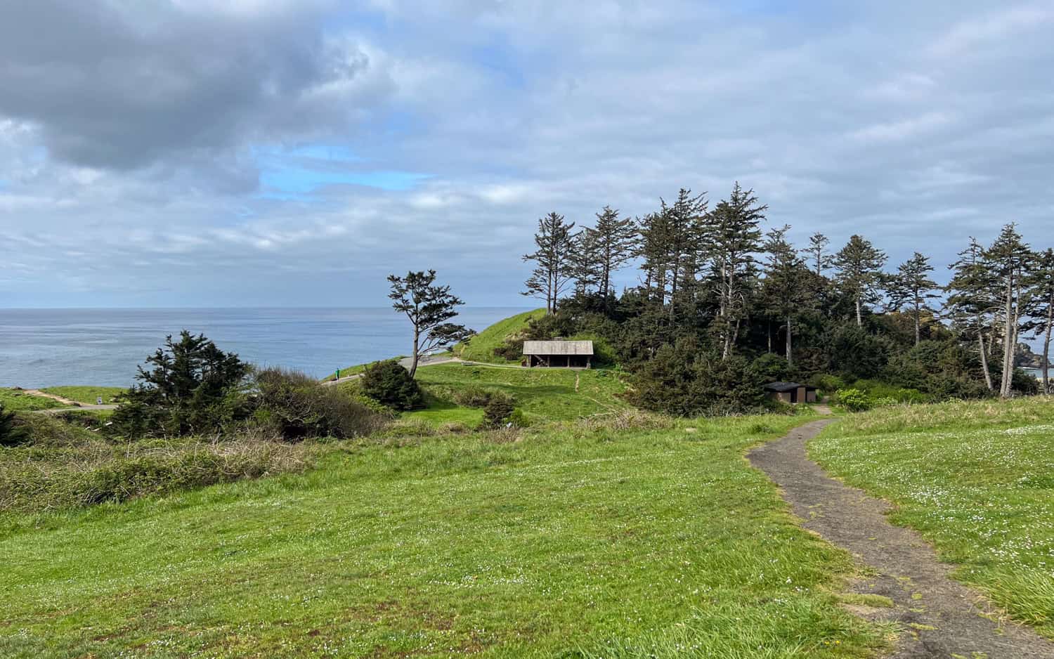 Filming location for the Fratelli's house at Ecola Point.