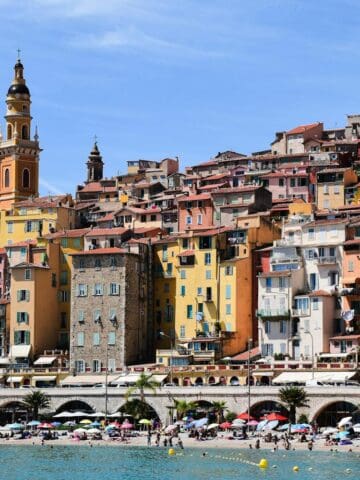 The seaside town of Menton on the French Riviera (photo: AXP Photography).