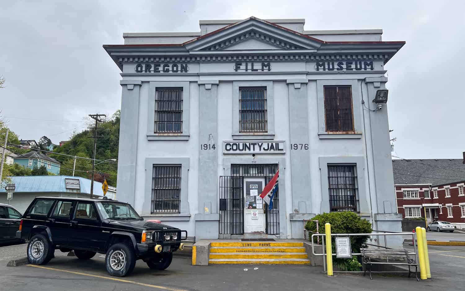 The Oregon Film Museum was used as a Goonies filming location in Astoria.
