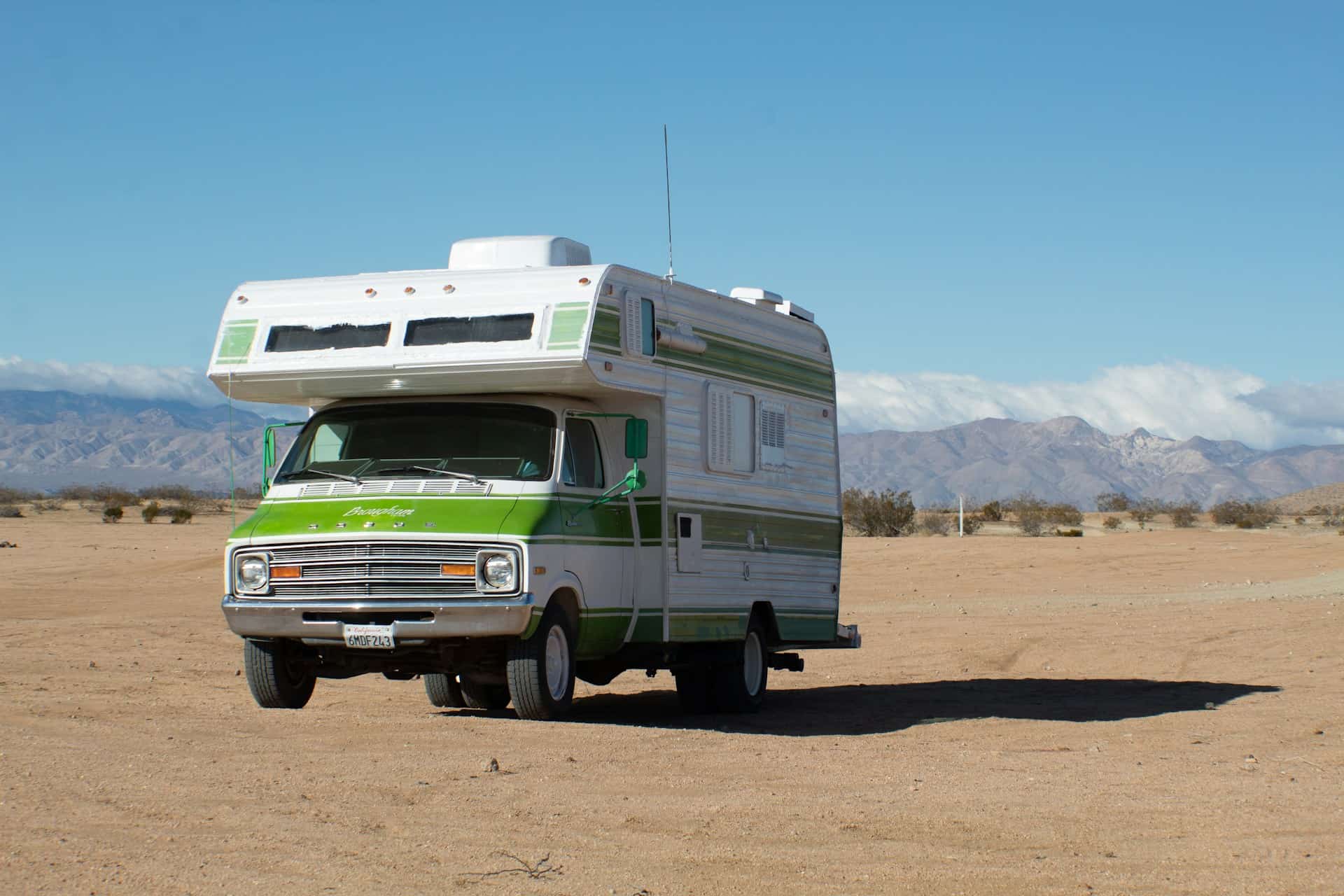 A caravan's air conditioner is vital in the desert (photo: Brian Wangenheim, Unsplash).
