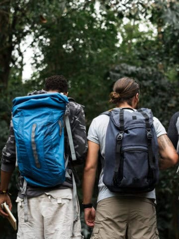 Four backpackers (photo by rawpixel.com on Freepik)