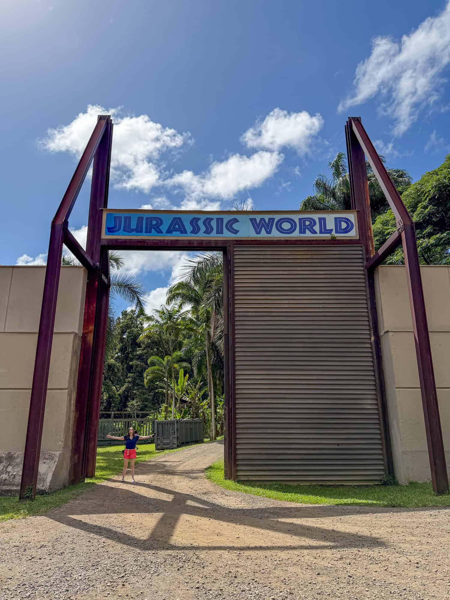The Indominus Rex enclosure gate.