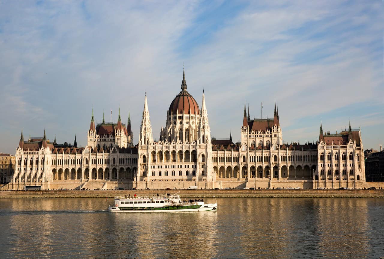 Hungary's Parliament building in Budapest.